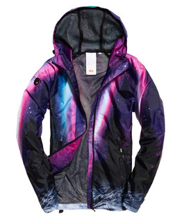 Superdry 极度干燥 Printed Cagoule 女款星空连帽夹克