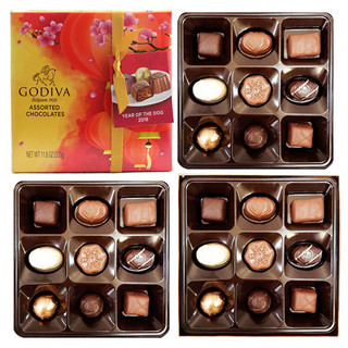 GODIVA 歌帝梵 2018新春巧克力礼盒 330g*2盒