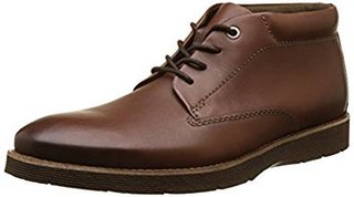 Clarks Folcroft Mid 男士真皮休闲鞋