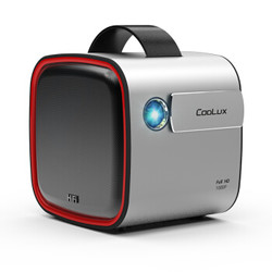 酷乐视（COOLUX）R4 家用 投影机 投影仪 （1080P全高清 左右梯形校正  海量内容）