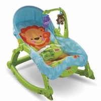 Fisher-Price 费雪 W2811 可爱动物多功能轻便摇椅+托马斯小火车