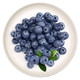 智利 进口精选蓝莓 4盒装 约125g/盒 新鲜水果