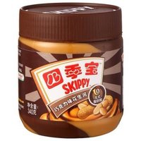 限地区：SKIPPY 四季宝 巧克力味 花生酱 340g *5件