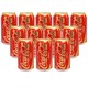 美国原装进口 可乐 可口可乐 Coca Cola 无咖啡因 饮料1箱355mlx12罐 *4件