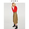 ZARA  女装 搭扣饰宽褶裙 04886266505 179元