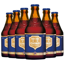 Chimay 智美蓝帽啤酒 精酿啤酒 组合装 330ml*6瓶
