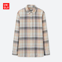 0点开始：UNIQLO 优衣库 402674 女款法兰绒衬衫
