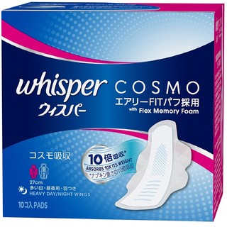 Whisper Cosmo 液体卫生巾 昼夜用 27cm