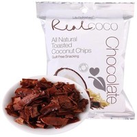 Realcoco 巧克力味椰子干 40g*4袋