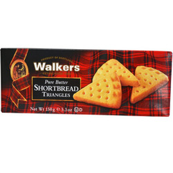 英国进口 Walkers 沃尔克斯 三角黄油酥饼 150g