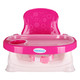 世纪宝贝（babyhood）餐椅 儿童折叠式餐椅（带配套透明餐盘）玫红色 BH-503 *2件