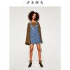 ZARA TRF 女装 牛仔短款背心裙 04406200400 119元
