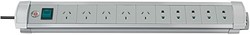 历史新低：Brennenstuhl 百能斯图 Premium-Line扩展插座 排插 拖线板 插线板 10路 浅灰色 3米 H05VV-F 3