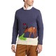 凑单品、限S码：Alex Stevens Reindeer Hangover Ugly Christmas 男士针织衫