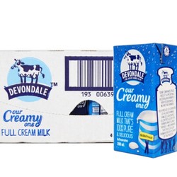 Devondale 德运 全脂纯牛奶 200ml*24盒*3件＋凑单品*2件