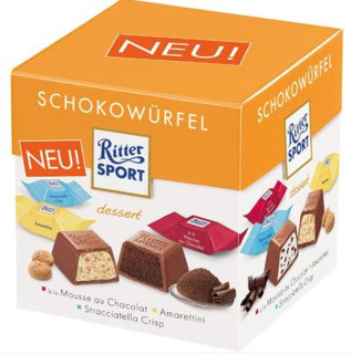 Ritter SPORT 瑞特斯波德 Dessert 夹心巧克力礼盒 22个装