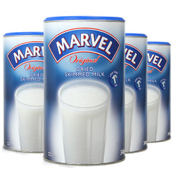 Marvel 漫威 英国进口 成人脱脂高钙奶粉 340g *4件