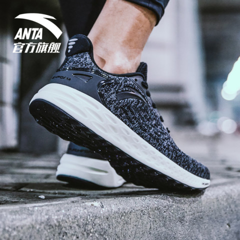 安踏男鞋 2018新款FLASHFOAM高弹缓震跑步