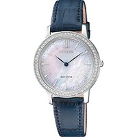 CITIZEN 西铁城 EX1480-15D 女士光动能腕表