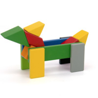 小米 MI 米兔 儿童磁力积木玩具