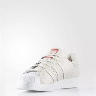 adidas 阿迪达斯 Originals Superstar 儿童休闲运动鞋 米色