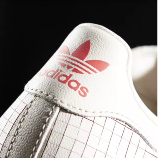 adidas 阿迪达斯 Originals Superstar 儿童休闲运动鞋 米色