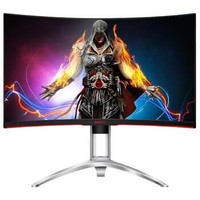 历史低价、有券的上：AOC AGON 爱攻II AG272QCX 27英寸 VA曲面显示器（2560x1440、144Hz、dE<3）