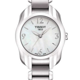 TISSOT 天梭 T-Wave系列 T023.210.11.117.00 珍珠母 女士时装腕表