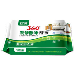 绿润 360除甲醛活性炭包600g去味汽车家用除味 *2件