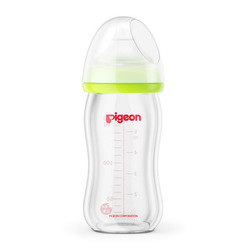 Pigeon 贝亲 AA72 宽口径玻璃奶瓶 160ml