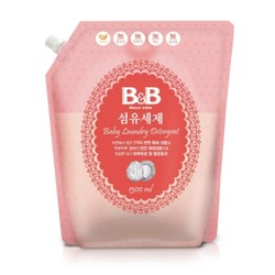 B&B 保宁 纤维洗涤剂 1300ml 袋装  *3件