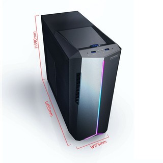 MatriMax 极限矩阵 核弹Nuke Xp 台式电脑主机（i5-8600K、16GB、128GB+1TB、GTX 1070 Ti）