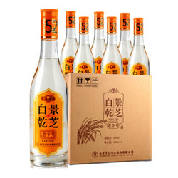 景芝 白酒 白乾 52度 500ml*6瓶 整箱装