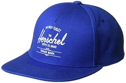 Herschel Supply 男款纯棉时尚平沿帽