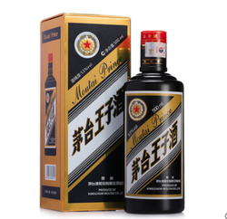 MOUTAI 茅台 王子酒 黑金 53度 酱香型白酒500ml