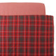 棉法兰绒 被套  K・230cm×210cm 红色格纹