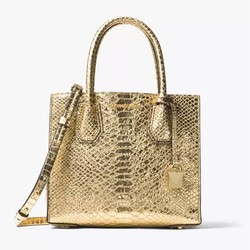 MICHAEL Michael Kors Mercer Metallic 女士斜挎包