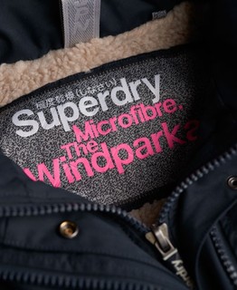 Superdry 极度干燥 Microfibre Boxy Snorkle Jacket 女款连帽夹克