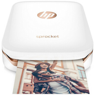 HP 惠普 小印 Sprocket 100 口袋照片打印机  白色