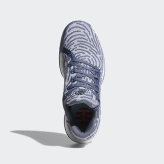 adidas 阿迪达斯 Harden Vol.1 LS 男子篮球鞋 41 原青灰/烟灰/喜水库红