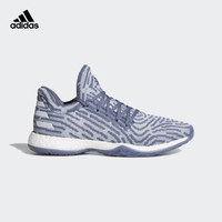 adidas 阿迪达斯 Harden Vol.1 LS 男子篮球鞋 40 原青灰/烟灰/喜水库红