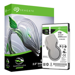 希捷(SEAGATE)酷鱼2.5英寸 1T 5400转 128M SATA 6Gb/s 7mm 笔记本硬盘(ST1000LM048)