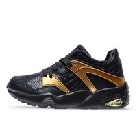 PUMA 彪马 Trinomic Blaze 女士休闲运动鞋 362022-01 黑色 38.5