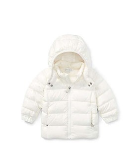 RALPH LAUREN Hooded Down 650蓬女宝宝羽绒服