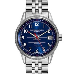 RAYMOND WEIL 蕾蒙威 FREELANCER 自由骑士系列 2754-ST-05500 男士机械腕表 