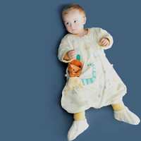 misslele 米乐鱼 四季款 婴儿全棉睡袋 