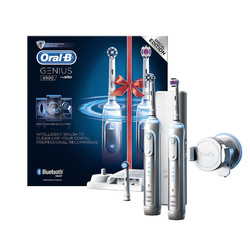 BRAUN 博朗 Oral-B Genius 8900 智能电动牙刷套装（两支装）