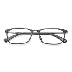HAN TR HD49152 板材光学眼镜架+1.67翡翠绿膜非球面树脂镜片