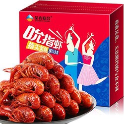 星农联合 麻辣小龙虾 6-8钱 24-34只 2000g（净虾1000g）