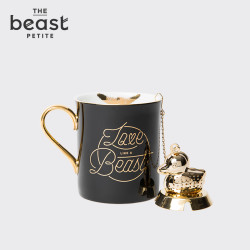 移动端:THE BEAST\/野兽派 唇印马克杯 精致骨